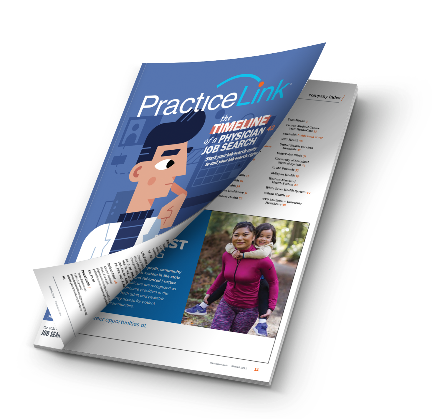 PracticeLink Magazine for physicians and providers